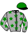 casaque portée par Legrain Mlle C. jockey du cheval de course HAPPY DE LONGUERUE (FR), information pmu ZETURF
