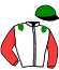 casaque portée par Garandeau A. jockey du cheval de course COCO DU CIRE (FR), information pmu ZETURF