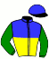 casaque portée par Chassagne C. jockey du cheval de course HALLELUJAH MONEY (FR), information pmu ZETURF