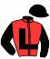 casaque portée par Petitjean K. jockey du cheval de course FOLLOW JOSSELYN (FR), information pmu ZETURF
