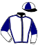casaque portée par Koubiche L. jockey du cheval de course ISMET DU BIRKWALD (FR), information pmu ZETURF