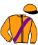 casaque portée par Chartier Fra. jockey du cheval de course IMAVEROC (FR), information pmu ZETURF