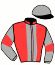 casaque portée par Canu Mlle A. L. jockey du cheval de course HERMINE DE VIETTE (FR), information pmu ZETURF