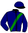 casaque portée par Unterreiner A. jockey du cheval de course DEZIO JOSSELYN, information pmu ZETURF