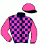 casaque portée par Rynwalt-boulard P. A. jockey du cheval de course HELLO FORTUNA (FR), information pmu ZETURF