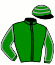 casaque portée par Avenel D. jockey du cheval de course FREDO DES VEYS (FR), information pmu ZETURF