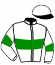 casaque portée par Saussaye V. jockey du cheval de course DOCTEUR DE MUZE (FR), information pmu ZETURF