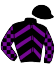 casaque portée par Derieux R. jockey du cheval de course IRISH MILL, information pmu ZETURF