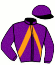 casaque portée par Chadeyron M. jockey du cheval de course JEEGHA PRIDE, information pmu ZETURF