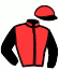 casaque portée par Blachet B. jockey du cheval de course IRIANE MONTAVAL, information pmu ZETURF