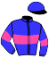 casaque portée par Koubiche Jér. jockey du cheval de course HOUSTON DE ZIETTE, information pmu ZETURF casaque portée par Koubiche Jér. jockey du cheval de course HOUSTON DE ZIETTE, information pmu ZETURF