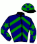 casaque portée par Bouchez M. jockey du cheval de course JOLIE PLANTE, information pmu ZETURF casaque portée par Bouchez M. jockey du cheval de course JOLIE PLANTE, information pmu ZETURF