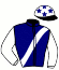 casaque portée par Ouvrie F. jockey du cheval de course JUANITA DU BANNEY, information pmu ZETURF casaque portée par Ouvrie F. jockey du cheval de course JUANITA DU BANNEY, information pmu ZETURF