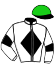 casaque portée par Feelders R. jockey du cheval de course JOSIE DE BRIKVIL, information pmu ZETURF casaque portée par Feelders R. jockey du cheval de course JOSIE DE BRIKVIL, information pmu ZETURF