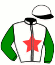 casaque portée par De Waele G. jockey du cheval de course ERBAJO, information pmu ZETURF casaque portée par De Waele G. jockey du cheval de course ERBAJO, information pmu ZETURF