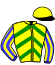 casaque portée par Rebeche A. jockey du cheval de course JODHPUR, information pmu ZETURF casaque portée par Rebeche A. jockey du cheval de course JODHPUR, information pmu ZETURF