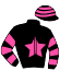 casaque portée par Rebeche A. jockey du cheval de course HEAVEN'S DOOR, information pmu ZETURF casaque portée par Rebeche A. jockey du cheval de course HEAVEN'S DOOR, information pmu ZETURF