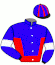 casaque portée par Abrivard M. jockey du cheval de course GAYLORD AM, information pmu ZETURF casaque portée par Abrivard M. jockey du cheval de course GAYLORD AM, information pmu ZETURF