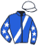casaque portée par Guerineau F. jockey du cheval de course KASIMODO DREAM, information pmu ZETURF