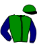 casaque portée par Demoulin G. jockey du cheval de course KAGOUYA OTSUSUKI, information pmu ZETURF