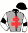 casaque portée par De Jesus Est. jockey du cheval de course KINA DE WALLIS, information pmu ZETURF casaque portée par De Jesus Est. jockey du cheval de course KINA DE WALLIS, information pmu ZETURF
