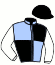 casaque portée par Rochette F. jockey du cheval de course KALIF DE CHANJAC, information pmu ZETURF casaque portée par Rochette F. jockey du cheval de course KALIF DE CHANJAC, information pmu ZETURF