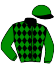 casaque portée par Rochette F. jockey du cheval de course KAPRICE DE CHANJAC, information pmu ZETURF casaque portée par Rochette F. jockey du cheval de course KAPRICE DE CHANJAC, information pmu ZETURF