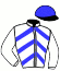 casaque portée par Garandeau A. jockey du cheval de course ICLO, information pmu ZETURF casaque portée par Garandeau A. jockey du cheval de course ICLO, information pmu ZETURF