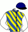 casaque portée par Piton J. Ch. jockey du cheval de course IDEAL DE FOUQUE, information pmu ZETURF casaque portée par Piton J. Ch. jockey du cheval de course IDEAL DE FOUQUE, information pmu ZETURF