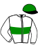 casaque portée par Lebourgeois Y. jockey du cheval de course KISSES ROYALE, information pmu ZETURF