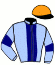casaque portée par Verva L. jockey du cheval de course J'ADORE BLUE, information pmu ZETURF casaque portée par Verva L. jockey du cheval de course J'ADORE BLUE, information pmu ZETURF