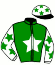 casaque portée par Koubiche Jér. jockey du cheval de course JAGGER ATOUT, information pmu ZETURF casaque portée par Koubiche Jér. jockey du cheval de course JAGGER ATOUT, information pmu ZETURF
