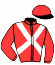 casaque portée par Cueff L. jockey du cheval de course IBIS D'AUVRECY, information pmu ZETURF casaque portée par Cueff L. jockey du cheval de course IBIS D'AUVRECY, information pmu ZETURF