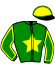 casaque portée par Roig Balaguer G. jockey du cheval de course MUSE D'EURVAD, information pmu ZETURF
