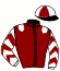casaque portée par Roussel Ale. jockey du cheval de course FERRETTI (US), information pmu ZETURF