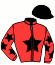 casaque portée par Roussel Ale. jockey du cheval de course IRISH STORM (FR), information pmu ZETURF