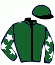 casaque portée par Sanchez Gar. jockey du cheval de course HURRICANE LIGHT (FR), information pmu ZETURF
