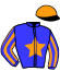 casaque portée par Forest M. jockey du cheval de course TITO (GB), information pmu ZETURF