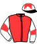 casaque portée par Gutierrez Val A. jockey du cheval de course IRMA PY (AR), information pmu ZETURF