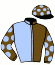 casaque portée par Veron F. jockey du cheval de course MONSIEUR ONE (AR), information pmu ZETURF