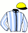 casaque portée par Sousa Ferreira R. jockey du cheval de course GADEA (IE), information pmu ZETURF