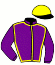 casaque portée par Crastus A. jockey du cheval de course DON PAPA (FR), information pmu ZETURF