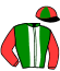 casaque portée par Seguy V. jockey du cheval de course DABAA DE MONLAU, information pmu ZETURF
