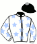 casaque portée par Mendizabal I. jockey du cheval de course PLEINE D'ENVIE, information pmu ZETURF