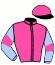 casaque portée par Guyon M. jockey du cheval de course ATALAYAS SPIRIT, information pmu ZETURF