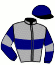 casaque portée par Merou Mlle A. jockey du cheval de course KERDINA, information pmu ZETURF