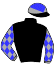 casaque portée par Eyquem Jb. jockey du cheval de course SULTANA (AR), information pmu ZETURF