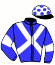 casaque portée par Crastus A. jockey du cheval de course JENKILLE HIPOLYTE, information pmu ZETURF casaque portée par Crastus A. jockey du cheval de course JENKILLE HIPOLYTE, information pmu ZETURF