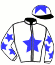 casaque portée par Bendjama A. jockey du cheval de course PINEROLO, information pmu ZETURF casaque portée par Bendjama A. jockey du cheval de course PINEROLO, information pmu ZETURF