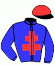 casaque portée par Cadel C. jockey du cheval de course WATTO TO, information pmu ZETURF casaque portée par Cadel C. jockey du cheval de course WATTO TO, information pmu ZETURF